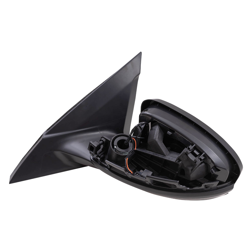 Replacement Driver Power Side Door Mirror Heated Signal Textured Black Base Compatible with 2019 Altima