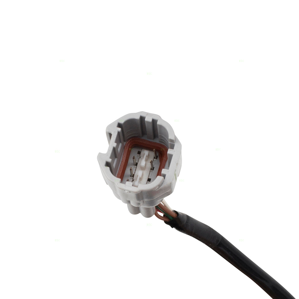 Replacement Passengers Power Side View Mirror Heated Spotter Glass Textured Right Compatible with 15-17 City Express 13-17 NV200 19317357 963013LM0D