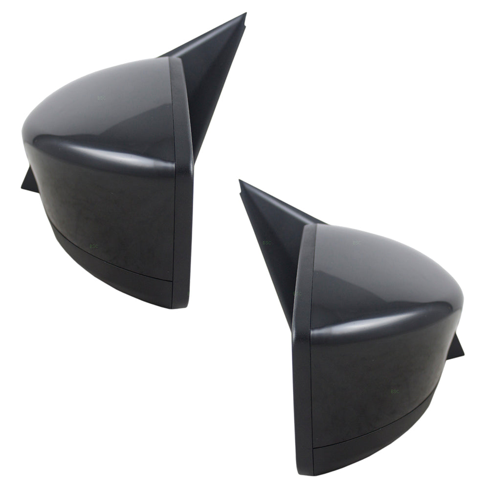 Pair Set Power Side View Mirrors Compatible with 15-19 Versa Sedan 96374-9KK1H 96301-9KK1A