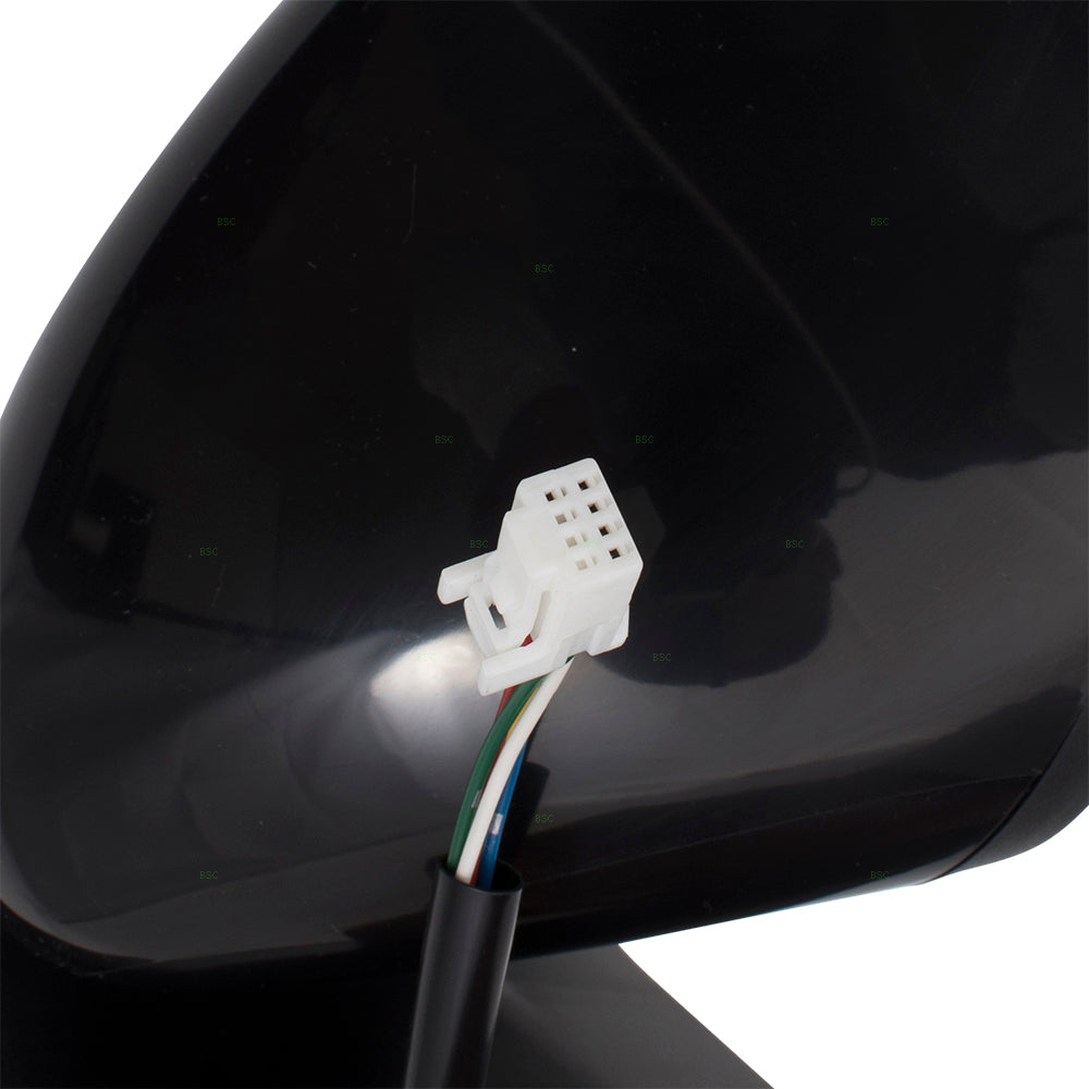 Replacement Passengers Power Side View Right Mirror Heated w/ Signal Compatible with 2015-2017 Versa Sedan 963019KK0B 963739KK1H