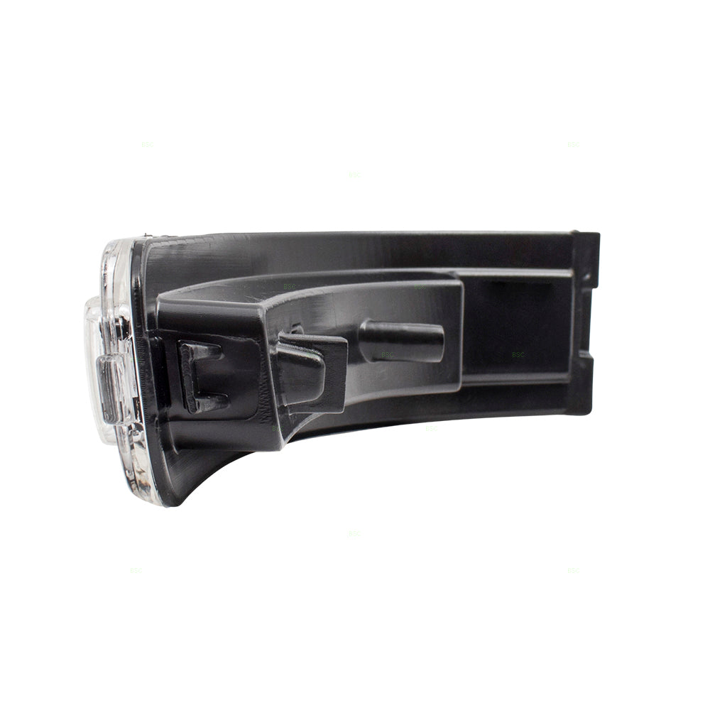 Pair Set Mirror Turn Signal Lens Left + Right Side Compatible with 07-13 Altima 26443ZX50C 26442ZX50C