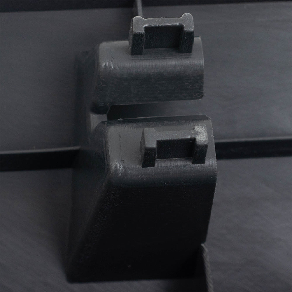 Brock Replacement Inner Tailgate Molding Compatible with 2013-2019 Frontier Pickup Truck Inner Gate Protector Cover 934A89BF0A 934A8-9BF0A