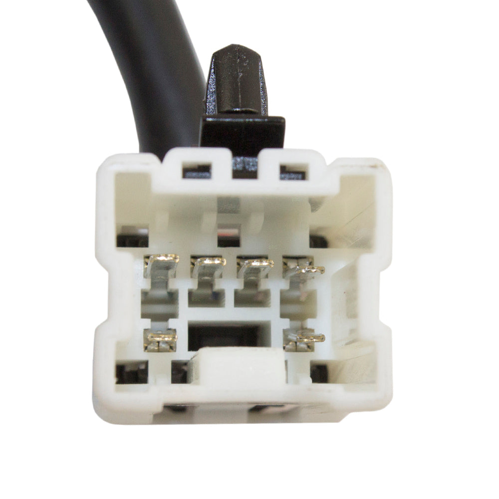 Brock Replacement Passengers Front Power Window Lift Regulator Motor 6 Pin Connector Compatible with 03-09 350Z 03-07 G35 80730-CD00A