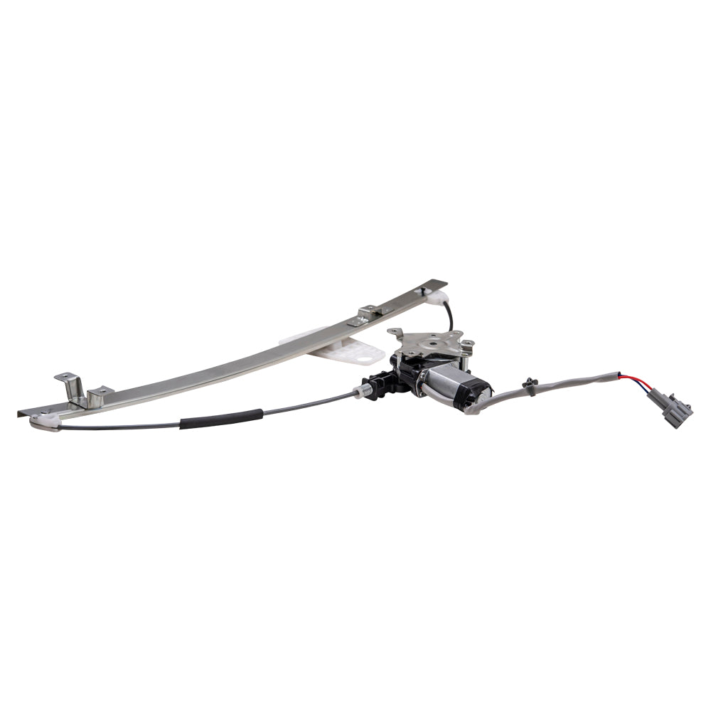 Brock Replacement Passengers Rear Power Window Lift Regulator & Motor Assembly Compatible with 05-15 Armada 04-15 Titan Pickup Truck 82730-9FJ0A