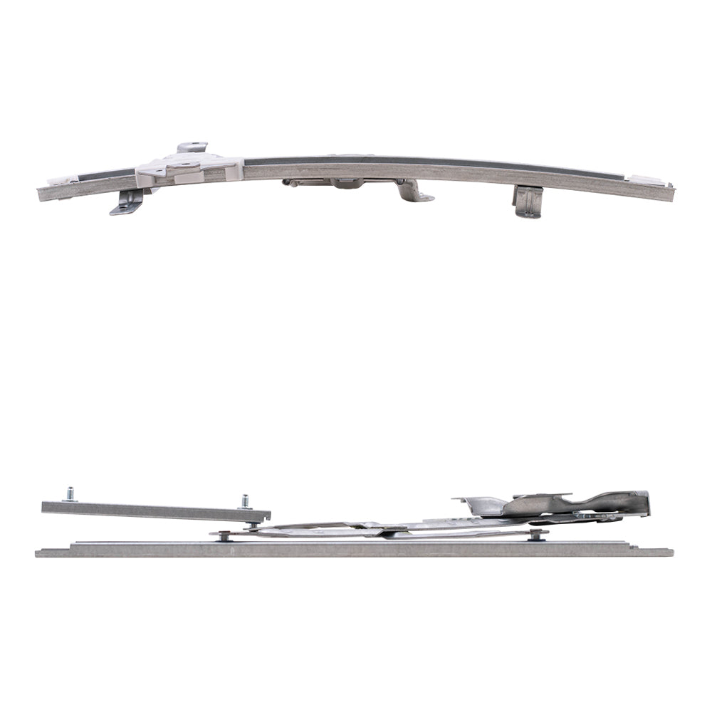 Brock Aftermarket Replacement Driver Left Passenger Right Front and Rear Power Window Regulators Without Motor 4 Piece Set Compatible with 2013-2019 Nissan Sentra