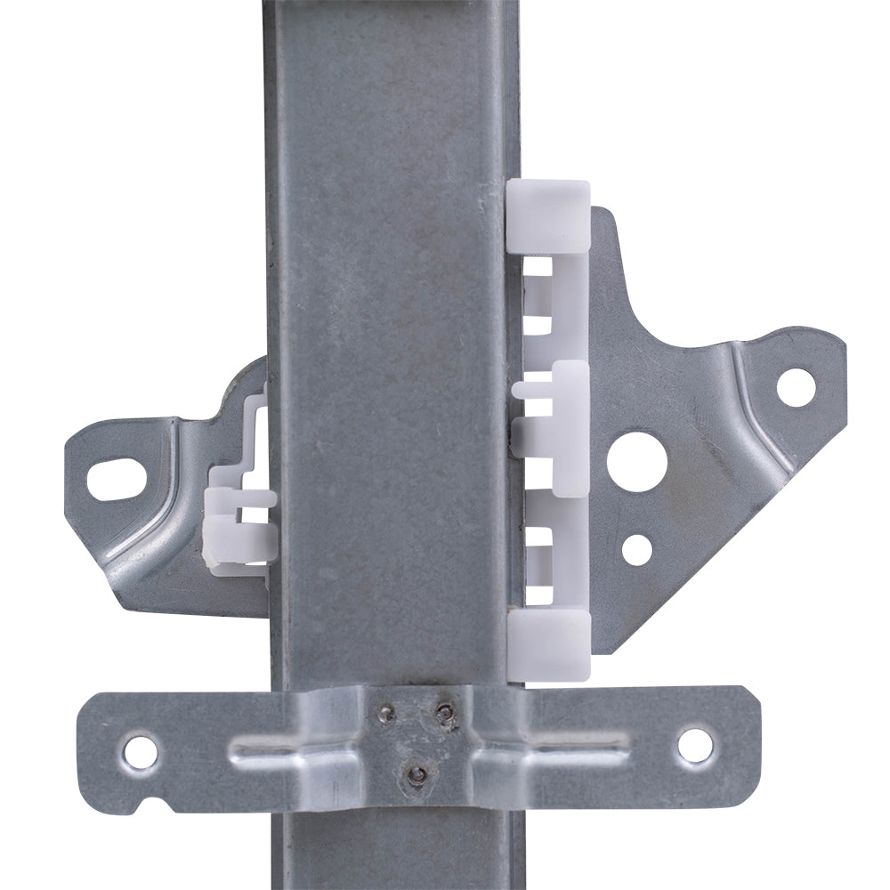 Brock Replacement Set Front Power Window Regulators Compatible with 2013-2018 Sentra