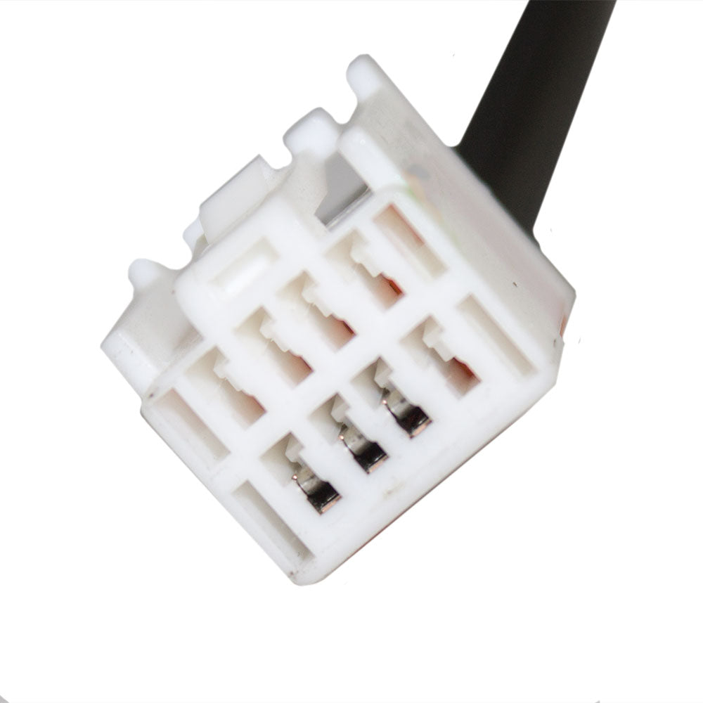 Driver and Passenger Power Side View Mirrors Textured Replacement for Mazda BJ0G69180A BJ0G69120A