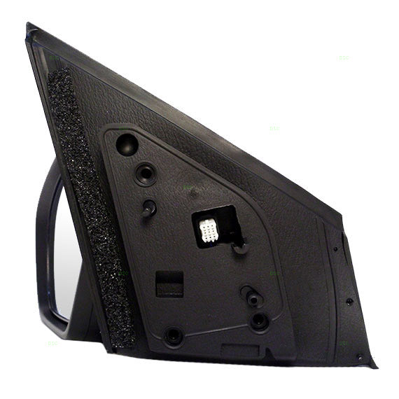 Drivers Power Side View Mirror with Flat Glass Ready-to-Paint Replacement for Mazda SUV TE69-69-18ZG