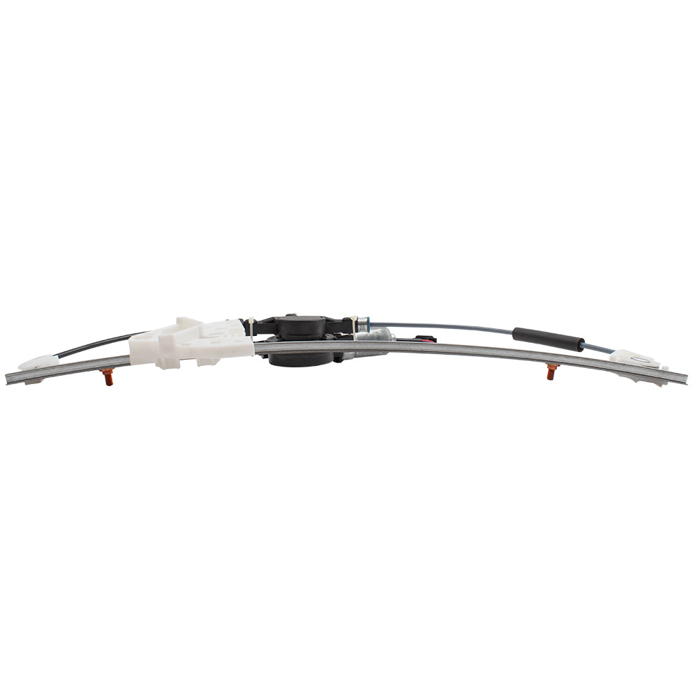 Brock Replacement Power Window Regulator with Motor Drivers Front Assembly Compatible with 09-13 6 GS3L5997YH 125-50347L