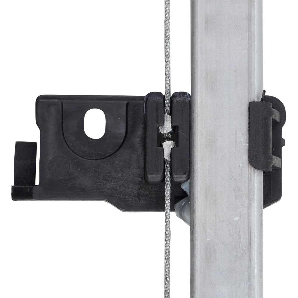 Brock Replacement Power Window Regulator Compatible with 2007-2012 CX-7 Rear Driver Left EG2173590C EG21-73-590C