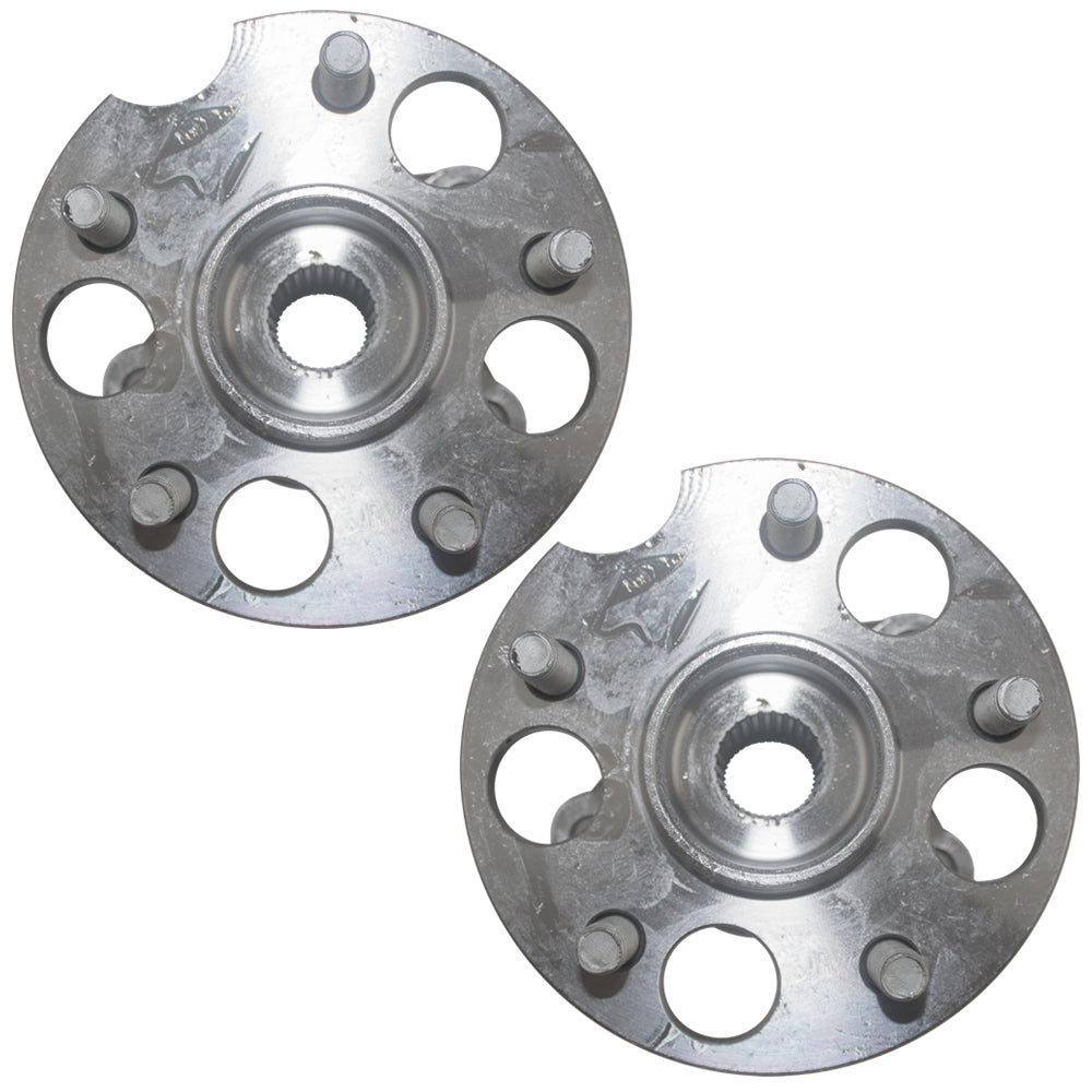 Brock Replacement Pair Set Rear Wheel Hub Bearings Compatible with RX330 RX350 RX400h Highlander & Hybrid Venza 42410-0E050