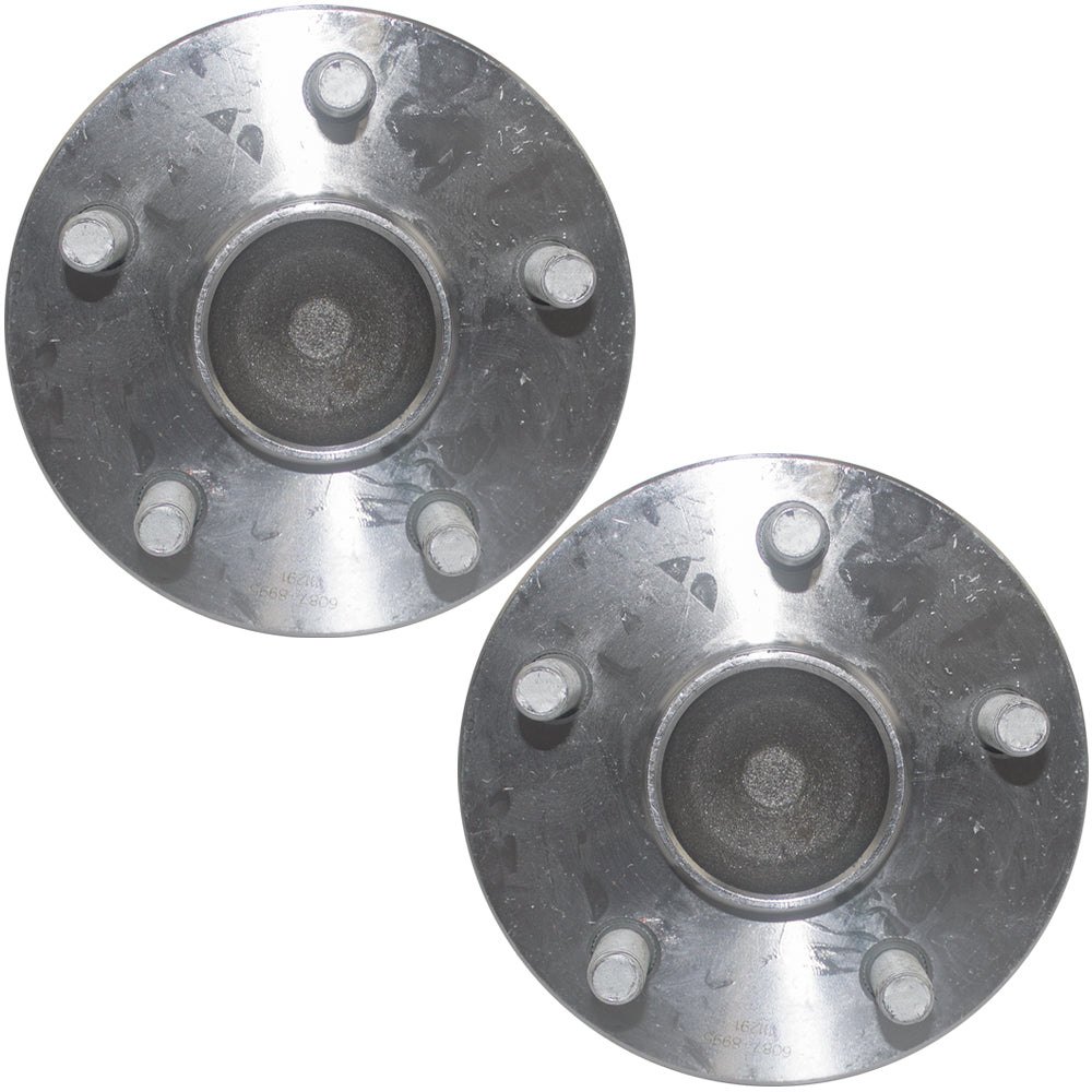 Brock Replacement Pair Set Rear Wheel Hub Bearings Compatible with 2009-2019 Corolla 42450-02170 4245012170 HA590305 512403 19184266