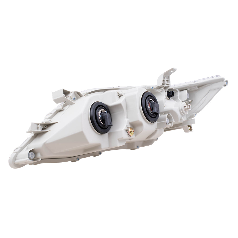 Brock Replacement Passengers Headlight Headlamp with Clear Lens Compatible with Camry 81110-06500