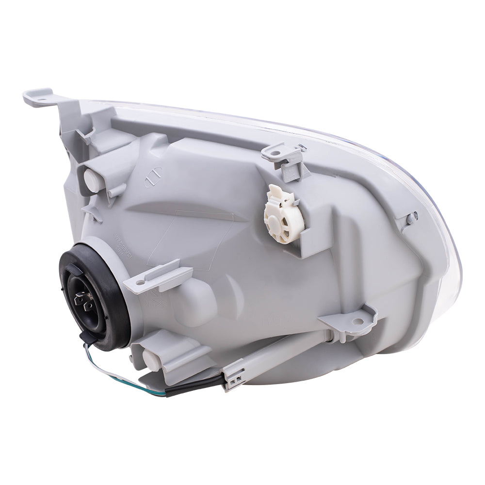 Brock Replacement Driver Side Halogen Headlight Assembly Compatible with 2005-2007 Sequoia & 2005-2006 Tundra Double Cab