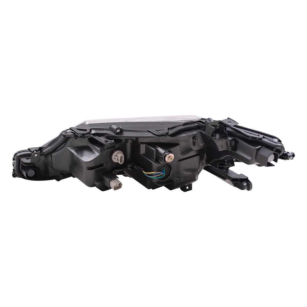 Brock Aftermarket Replacement Driver Left Passenger Right Side Bi-LED Combination Headlights without LED Signal Light Compatible with 2019-2020 Camry L NORTH AMERICA BUILT ONLY