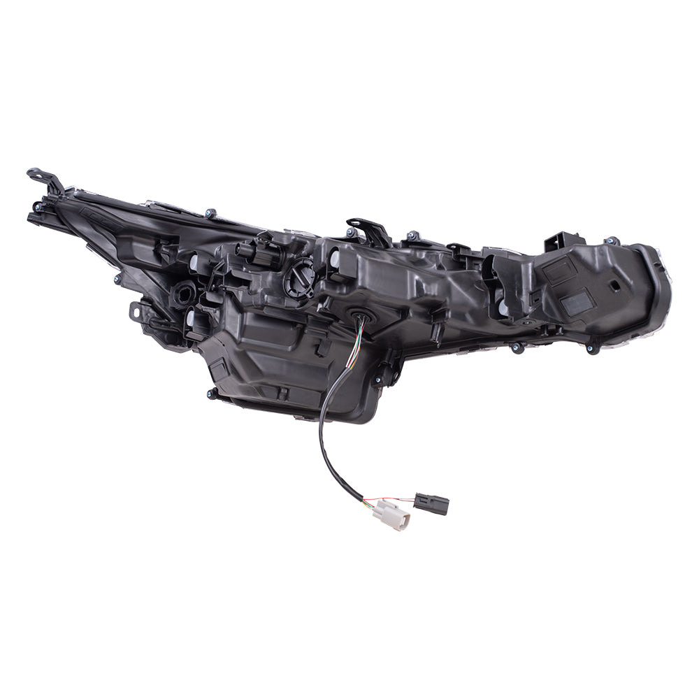 Brock Aftermarket Replacement Part Driver Side LED Combination Headlight Assembly Compatible with 2020-2021 Toyota Corolla SE Sedan Japan Built ONLY