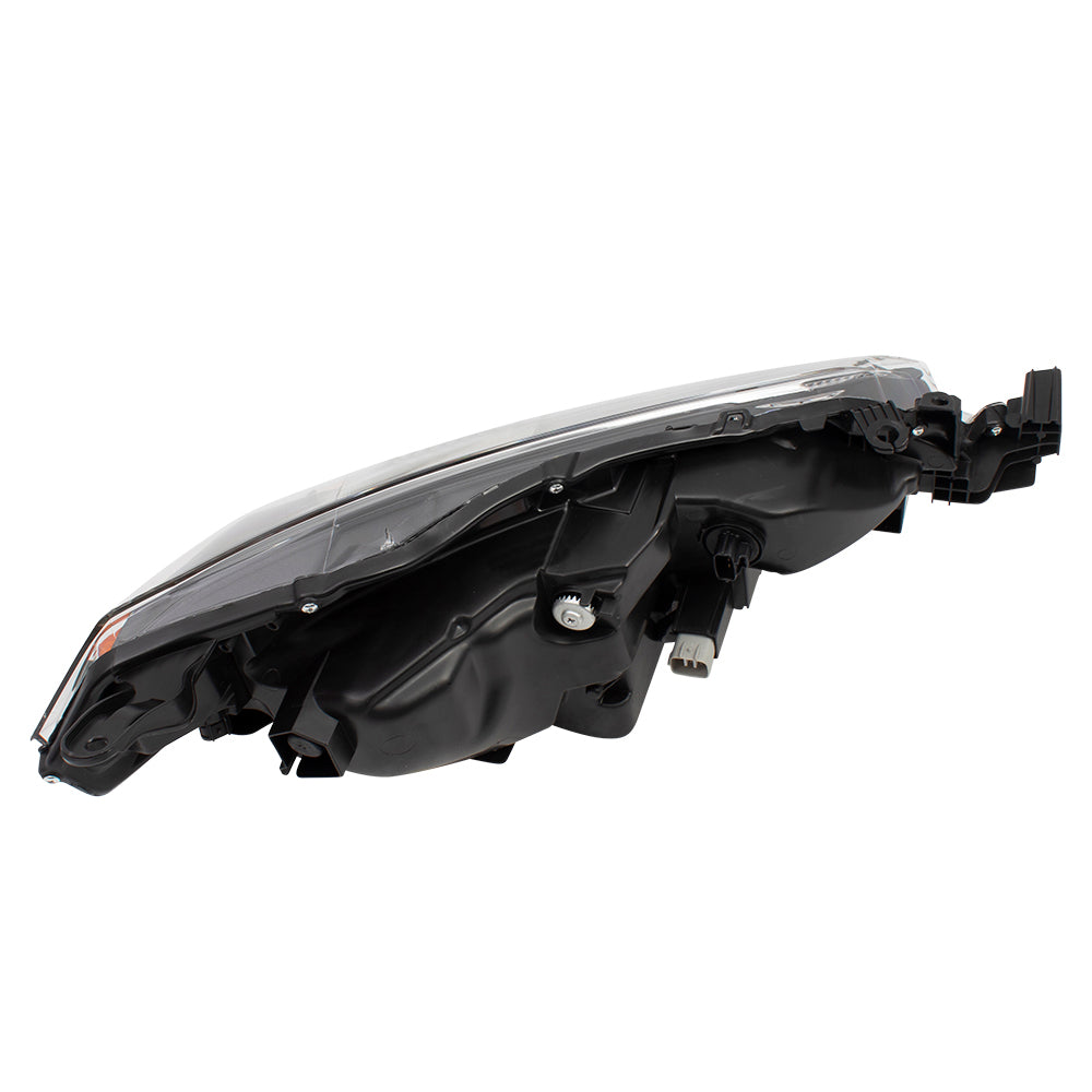 Brock Replacement Drivers Headlight Headlamp w/ Integrated LED Daytime Running Light Compatible with 17-19 Corolla 8115002M70