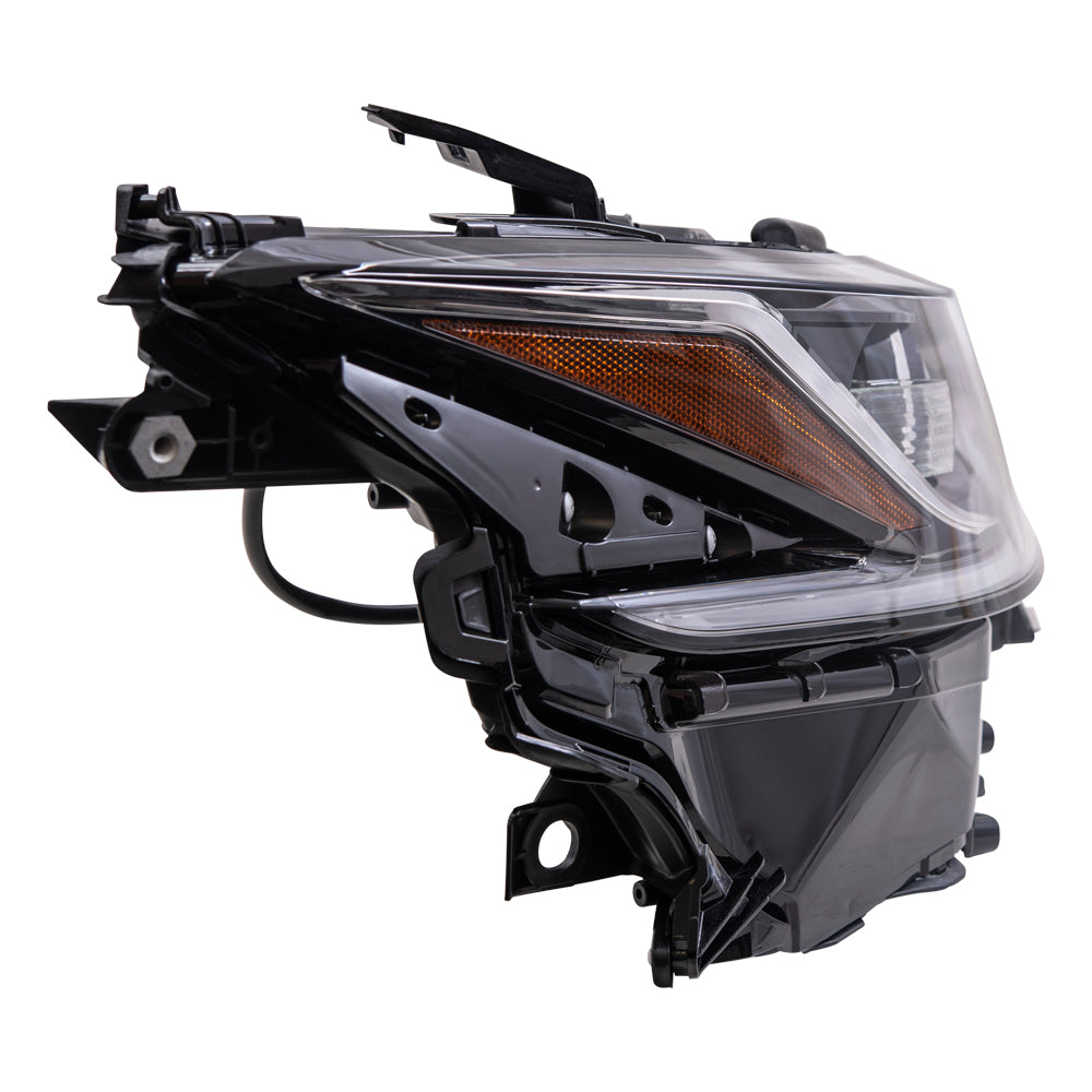 Brock Aftermarket Replacement Driver Left Passenger Right LED Headlight Assembly Without LED Signal Light Compatible With 2019-2020 Lexus ES 300H North America Built