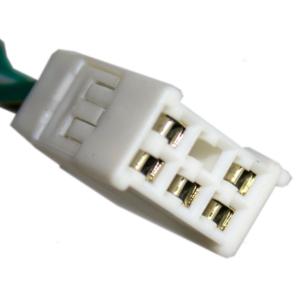 Brock Replacement Driver and Passenger Taillights Tail Lamps with Black Bezels Compatible with 05-06 Camry 8156006230 8155006220