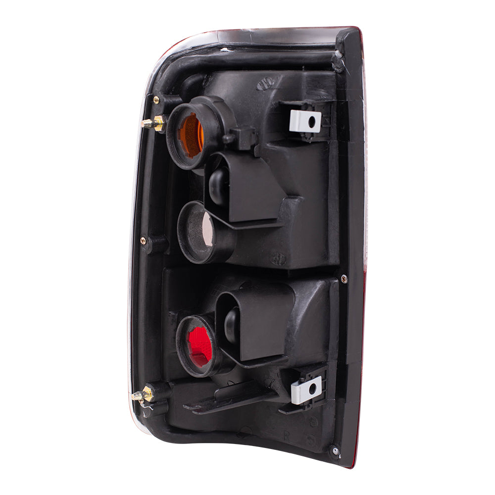Brock Replacement Passengers Taillight Tail Lamp Compatible with 93-98 Pickup Truck 81551-34010