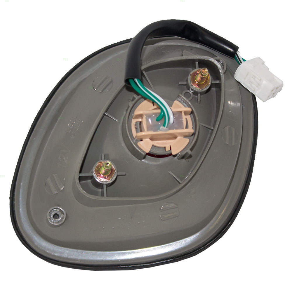 Brock Replacement Drivers Taillight Tail Lamp Lid Mounted Lens Compatible with 98-05 GS300 8159030070