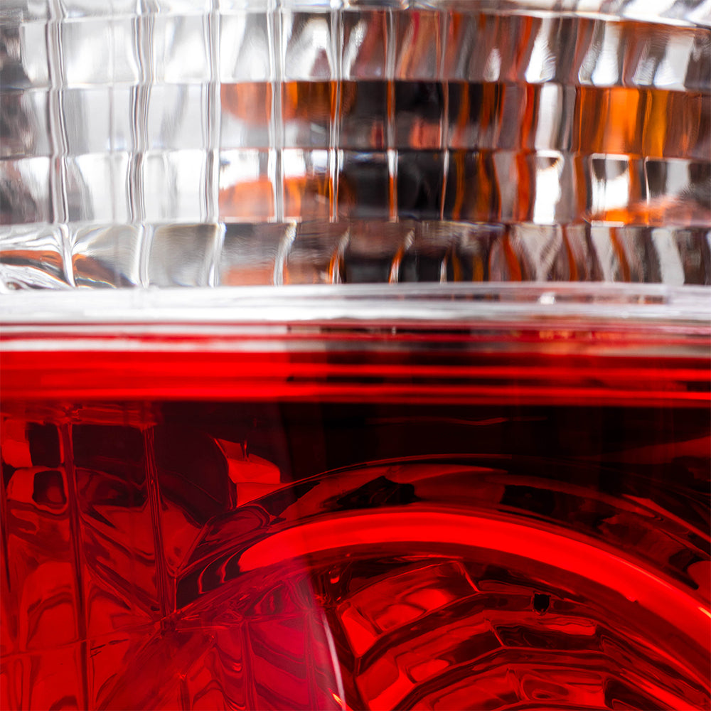 Brock Replacement Driver and Passenger Side Tail Light Assembly Set Compatible with 04-06 Tundra Double Cab with Standard Bed