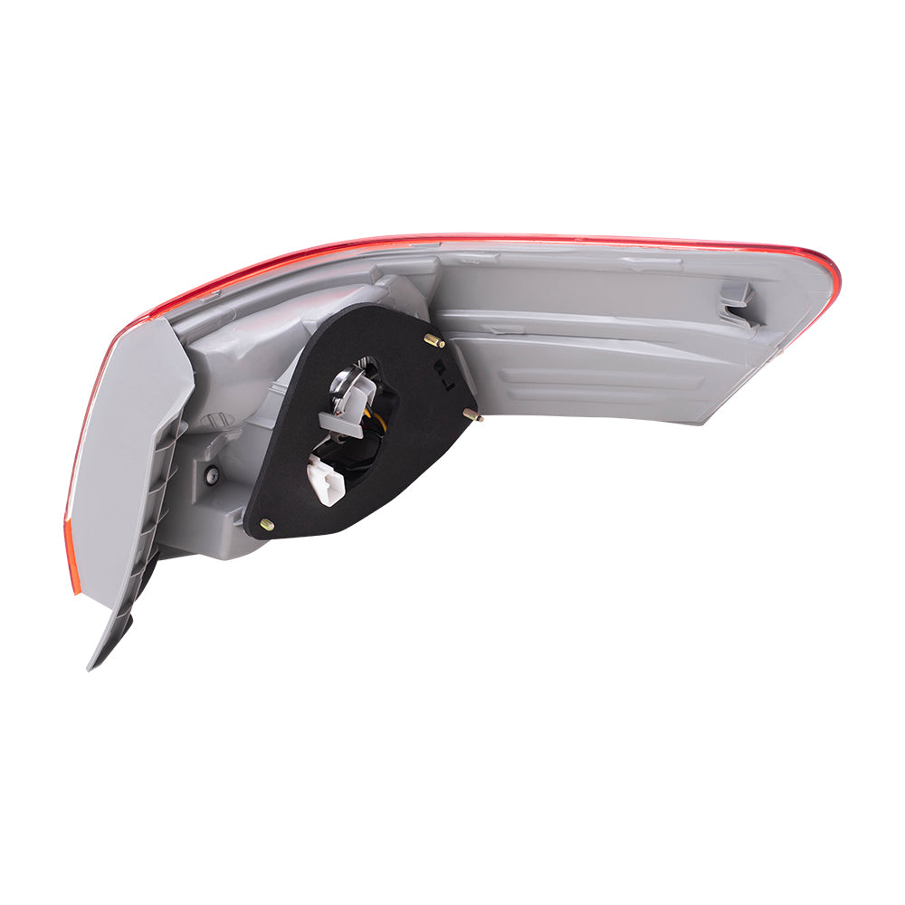 Brock Replacement Driver and Passenger Taillights Quarter Panel Mounted Tail Lamps Compatible with 10-11 Camry 8156133520 8155006340