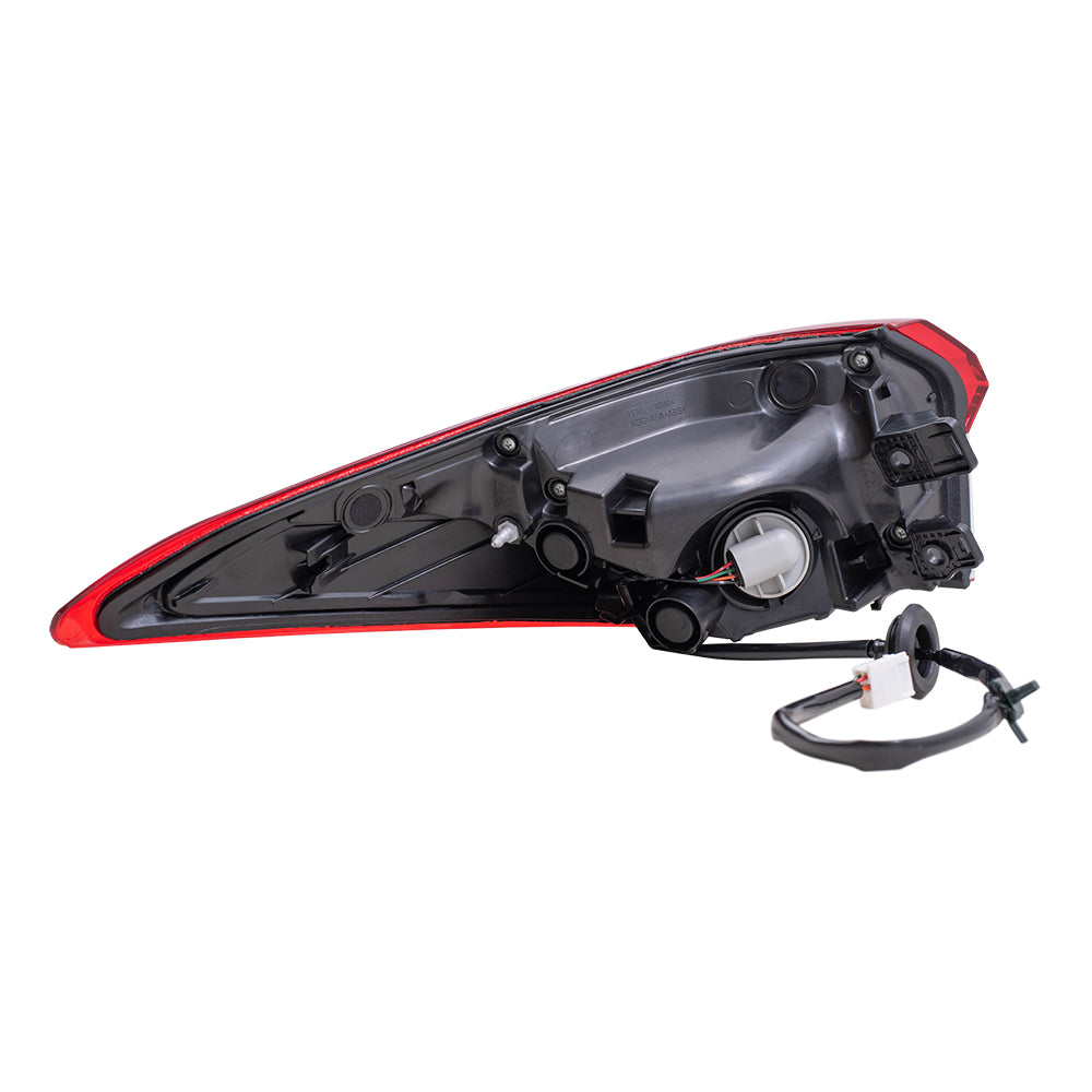 Brock Replacement Driver and Passenger Side Tail Light Assemblies Quarter Mounted Compatible with 2019-2021 Avalon TRD/XLE/XSE & 2019-2021 Avalon Hybrid XLE/XSE