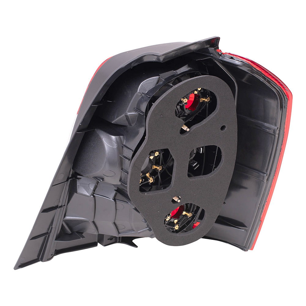 Brock Replacement Drivers Taillight Tail Lamp Compatible with 04-07 SUV 81561-48090