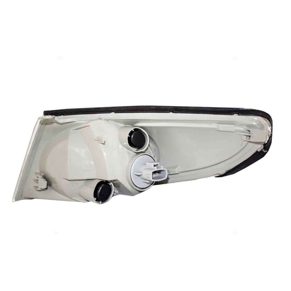Brock Replacement Passengers Park Signal Corner Marker Light Lamp Lens Compatible with 2002-2003 Solara 81510-AA030