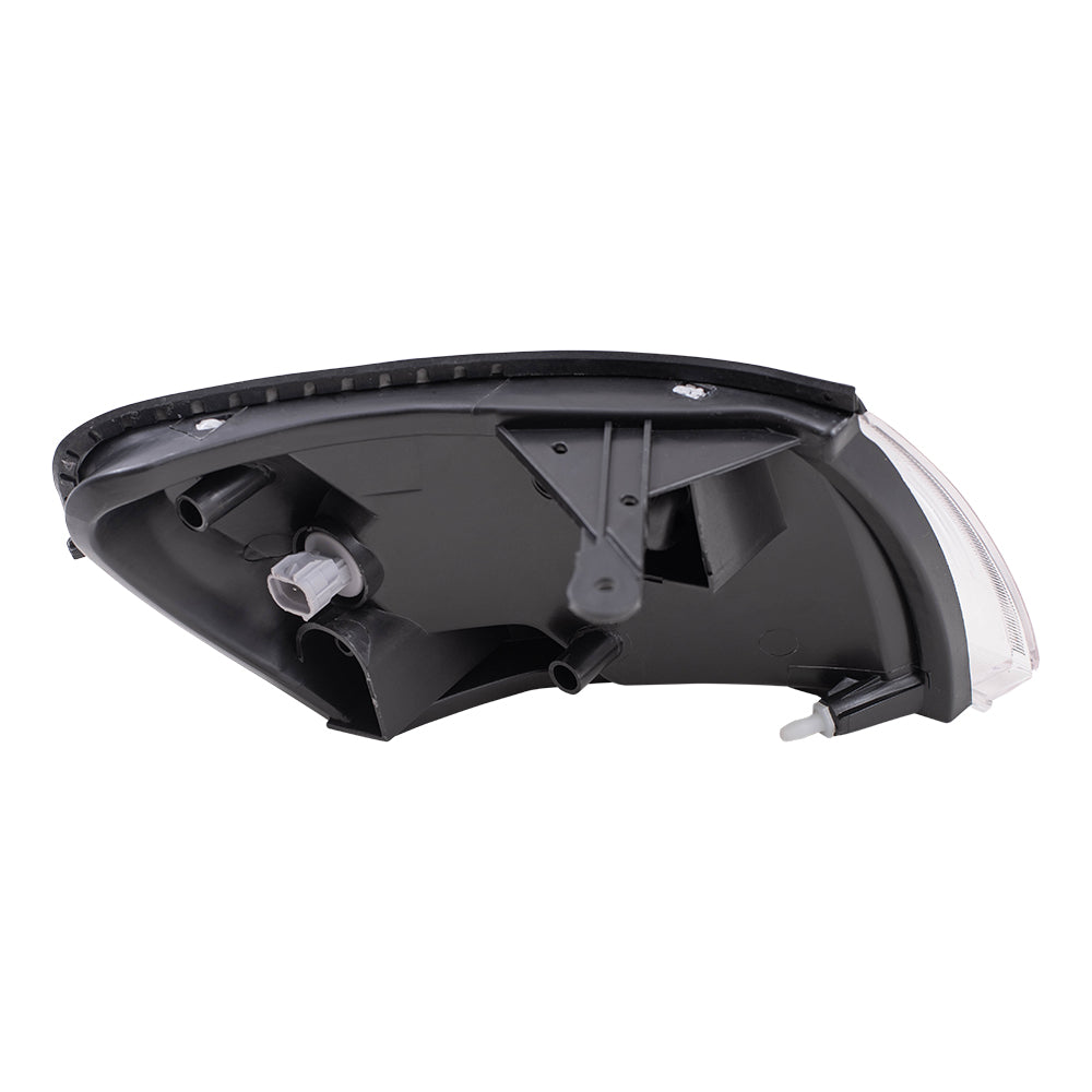 Brock Replacement Drivers Park Signal Corner Clearance Light Lamp Compatible with 1993-1997 Corolla 81620-12600