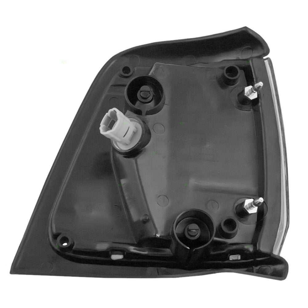 Brock Replacement Drivers Park Signal Corner Marker Light Lamp with Paint-to-Match Trim Compatible with 1989-1991 2-Wheel Drive Pickup Truck 81620-89175