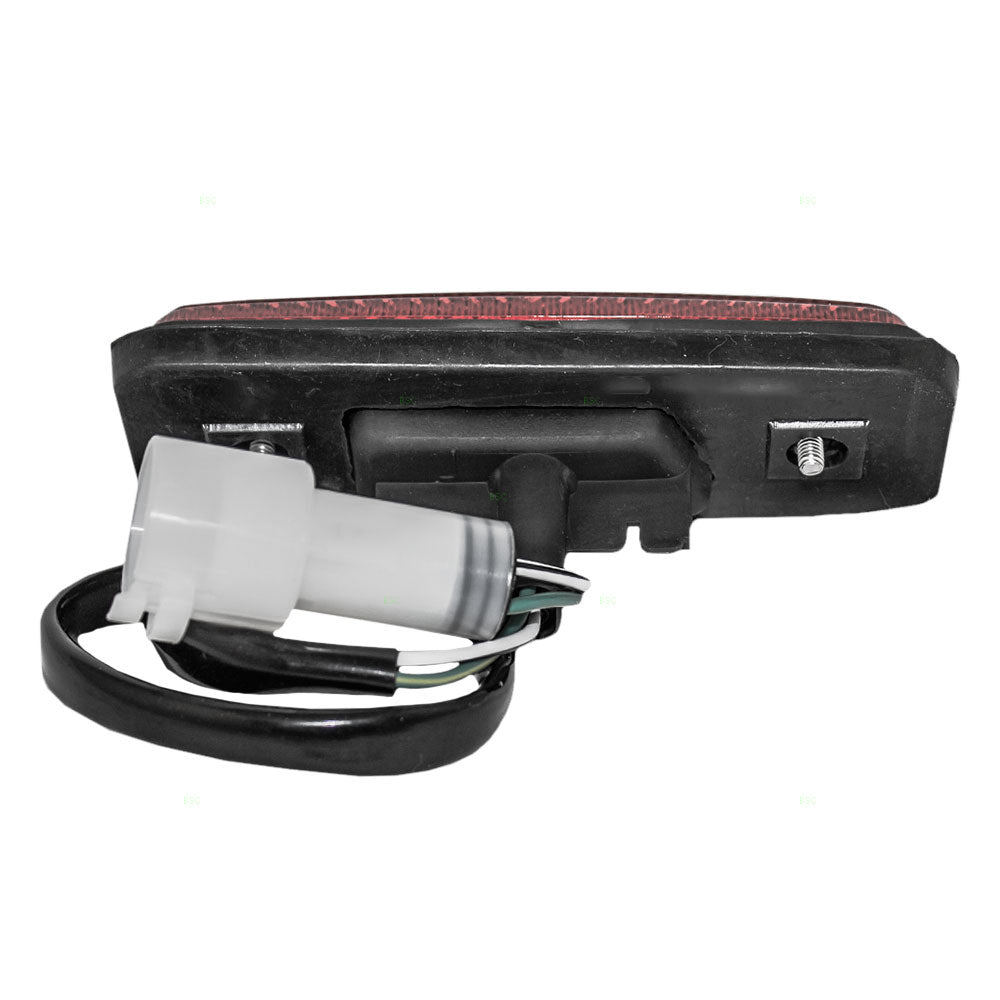 Brock Replacement Passengers Rear Signal Side Marker Light Compatible with 1982-1983 Pickup Truck 81760-39095