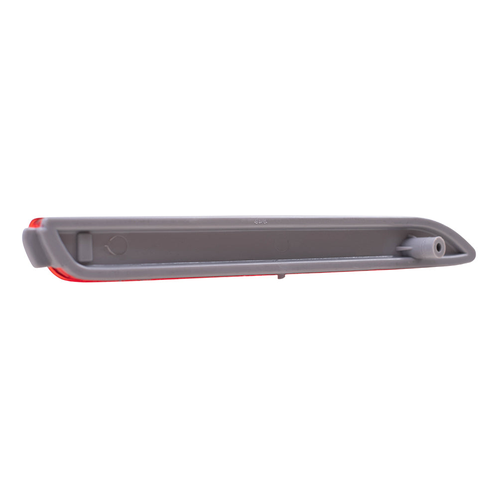 Brock Driver Rear Bumper Reflector Compatible with 2009-2021 Toyota 81920-08010