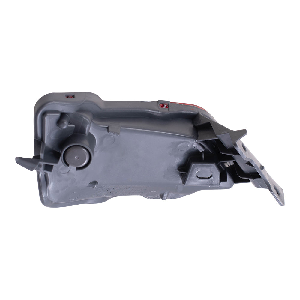 Brock Replacement Passengers Rear Bumper Reflector Light Lamp Unit Compatible with 13-15 RAV4 81480-0R020 TO1185107