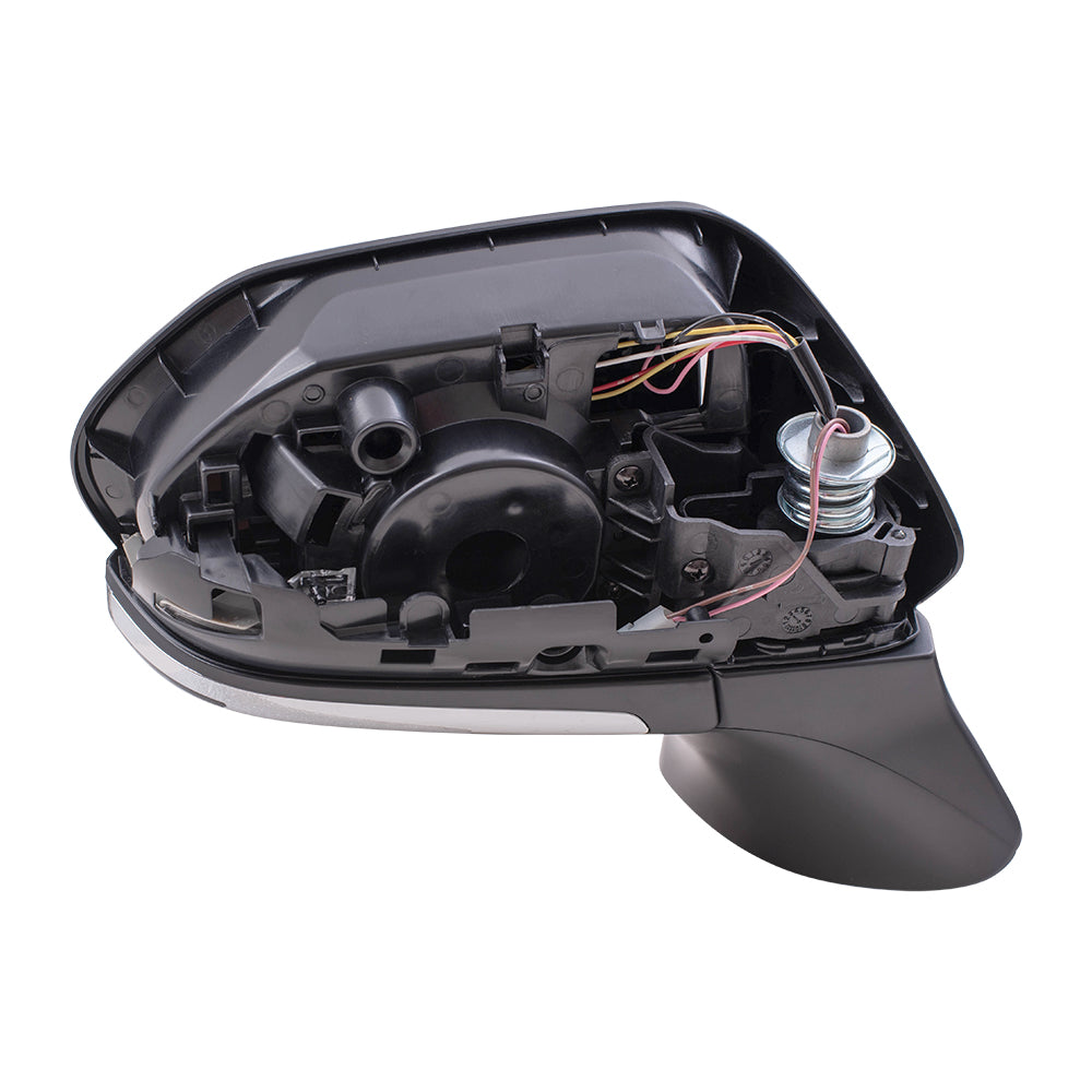 Replacement Set Driver and Passenger Power Side Door Mirrors Heated with Signal Compatible with 2018-2019 Camry 2018-2020 Camry Hybrid