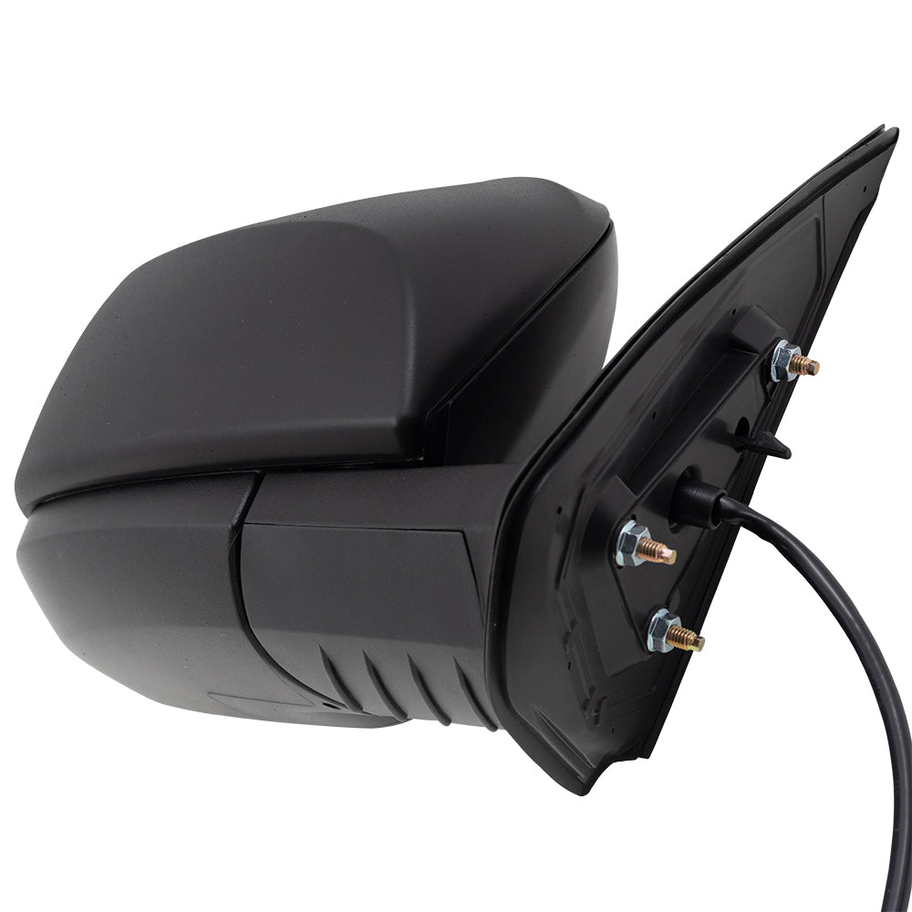 Brock Replacement Pair Set Power Folding Side View Mirrors Heated Textured Compatible with 16-23 Tacoma Pickup Truck 8794004230 8794504050 8791004220 8791504050