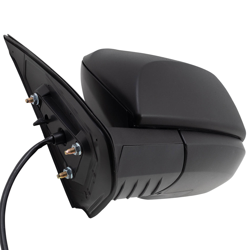 Brock Replacement Drivers Power Folding Side View Mirror Heated Textured Compatible with 16-23 Tacoma Pickup Truck 8794004230 8794504050 TO1320348