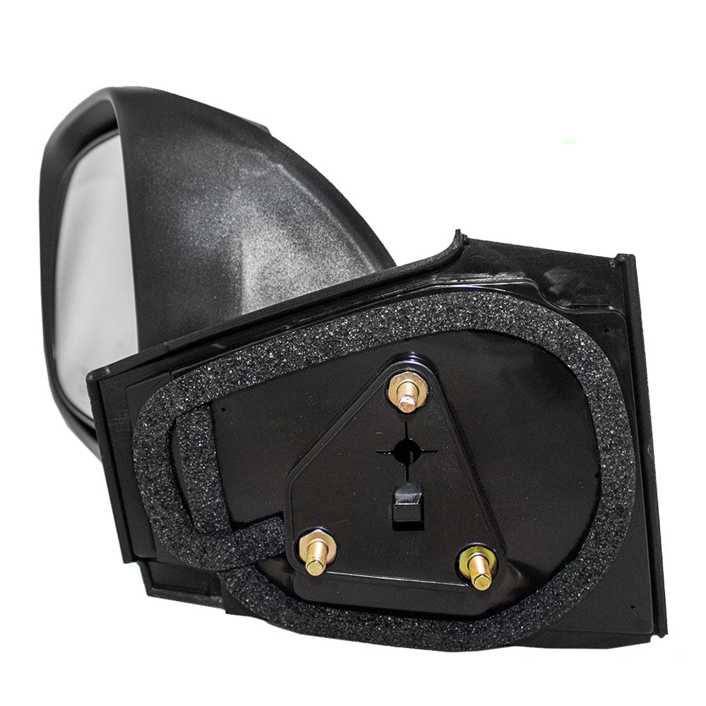 Brock Replacement Drivers Manual Side View Mirror Ready-to-Paint Compatible with 07-11 Yaris 87940-52650