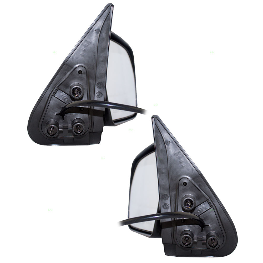 Fits Toyota Tacoma Truck 00-04 Set of Side View Power Mirrors Glass w/ Housing
