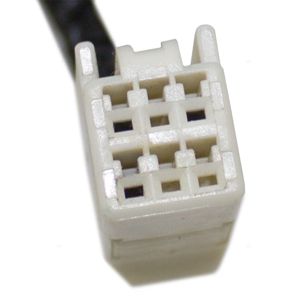 Fits Toyota Camry 12-14 Drivers Side View Power Mirror Glass Housing Assembly