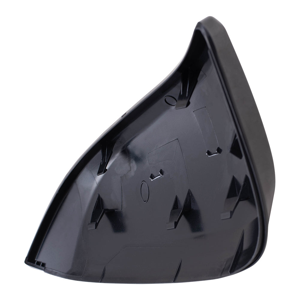 Brock Aftermarket Replacement Driver Left Passenger Right Mirror Cover Set Paint To Match Black Compatible with 2014-2019 Toyota Highlander