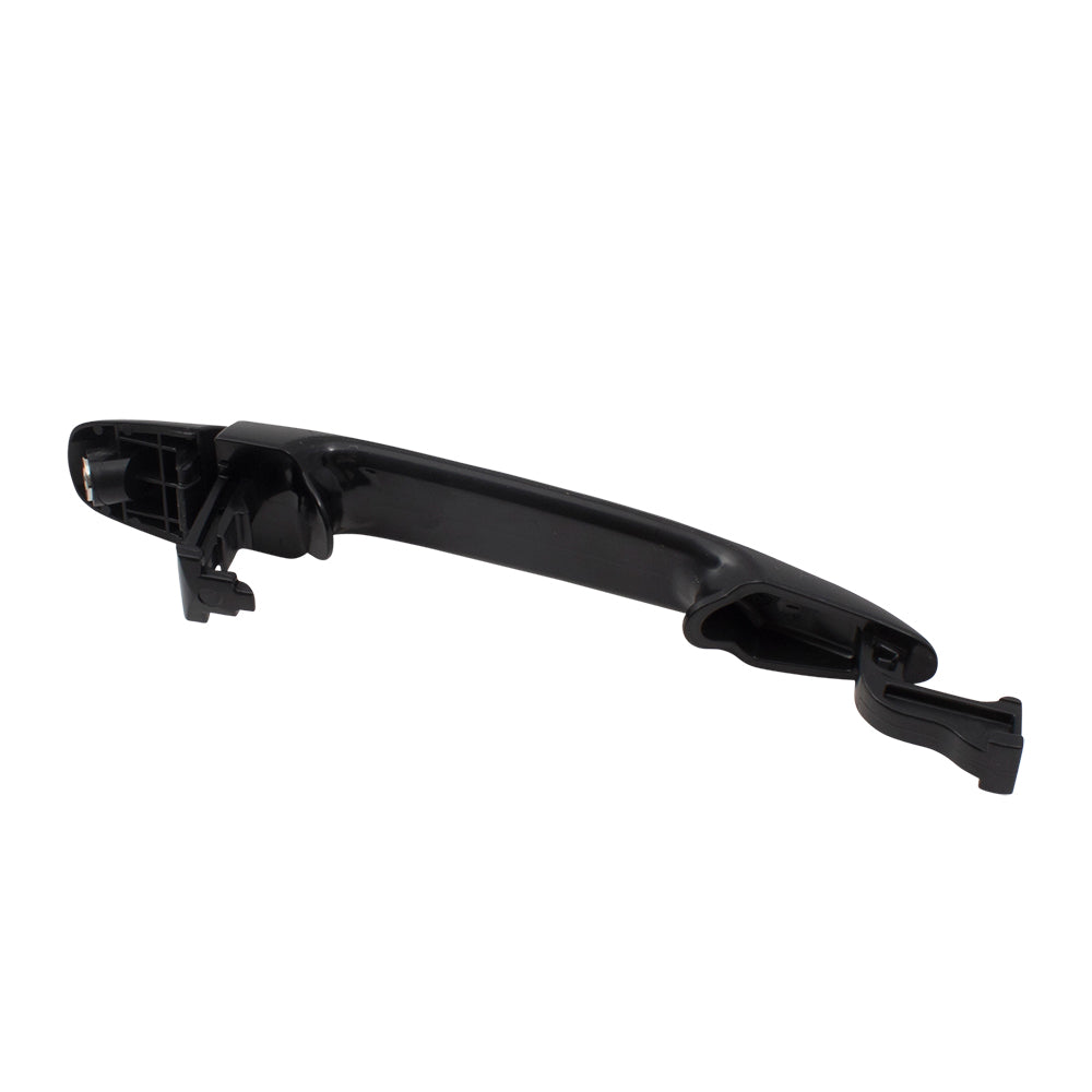 Brock Replacement Outside Sliding Door Handle Textured Black with Cap Compatible with 2004-2010 Sienna Van