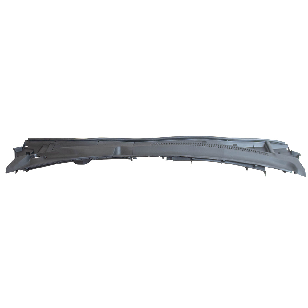 Brock Replacement Pair Set Textured Black Cowl Grilles Windshield Wiper Molding Compatible with 2009-2013 Corolla 5570902300 5570802410