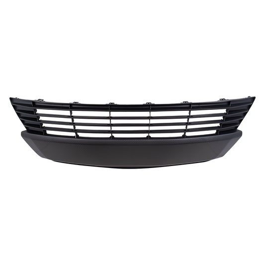 Fits Toyota Corolla 14-16 Textured Black Front Bumper Lower Center Grille