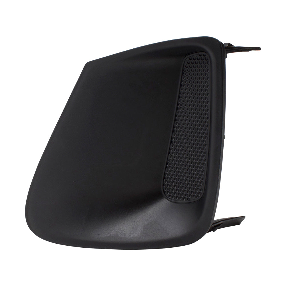 Brock Replacement Drivers Front Bumper Grille Fog Lamp Hole End Cover Left Compatible with 11-13 Corolla w/out fog lights 8148202190