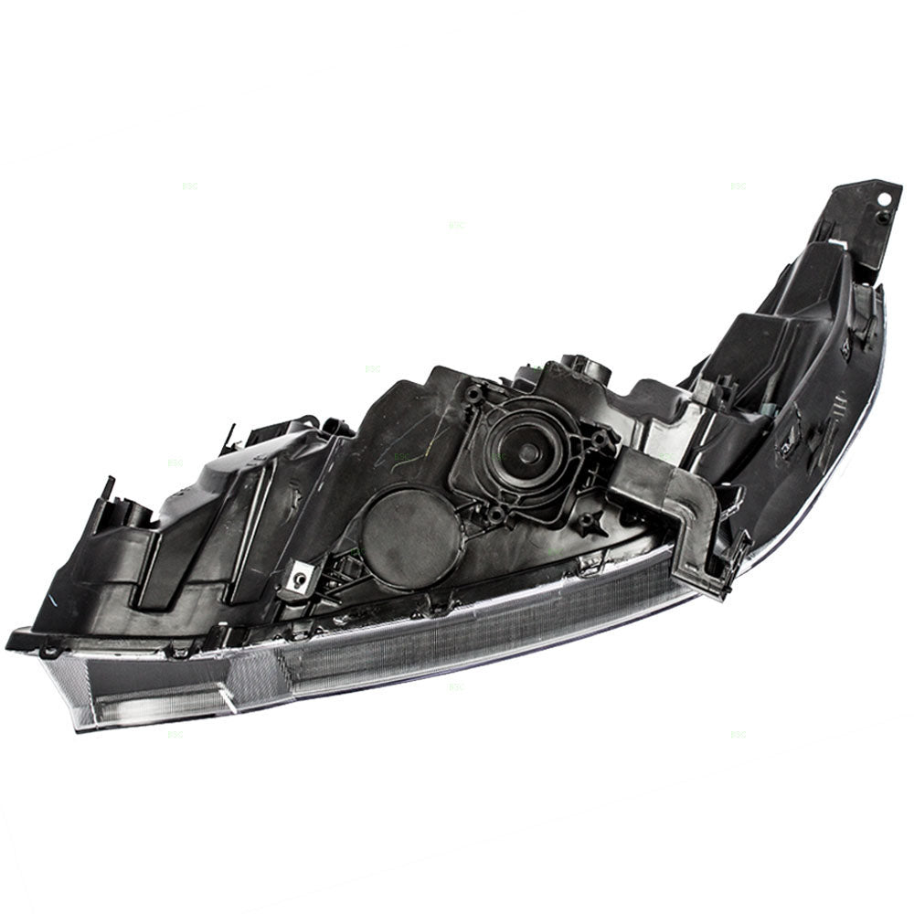 Brock Replacement Pair Set Halogen Combination Headlights Headlamps Compatible with CR-V 33150-T1W-A11 33100-T1W-A11