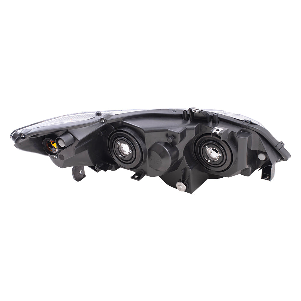Brock Replacement Drivers Halogen Headlight Headlamp Unit Compatible with 2006-2009 Civic Si 2.0L 33151SVBA01 HO2502133