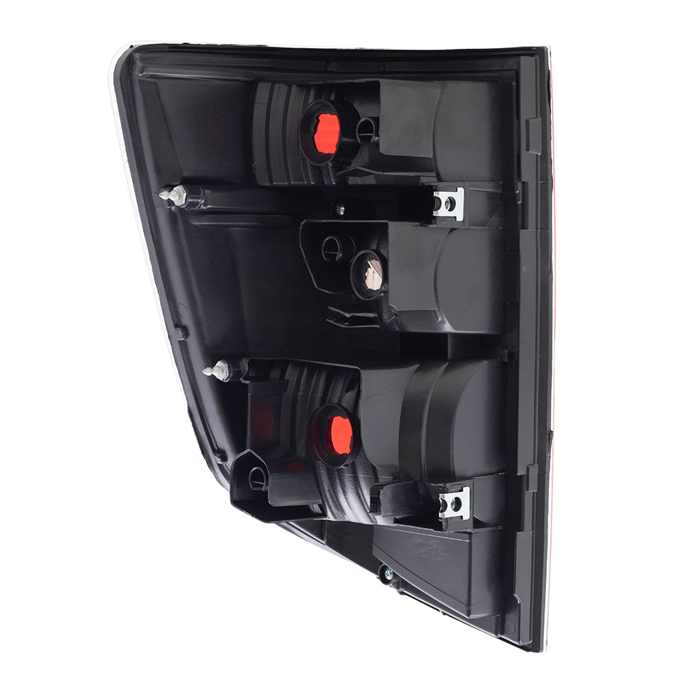 Brock Replacement Pair Tail Lights Compatible with 2009-2014 Ridgeline Pickup