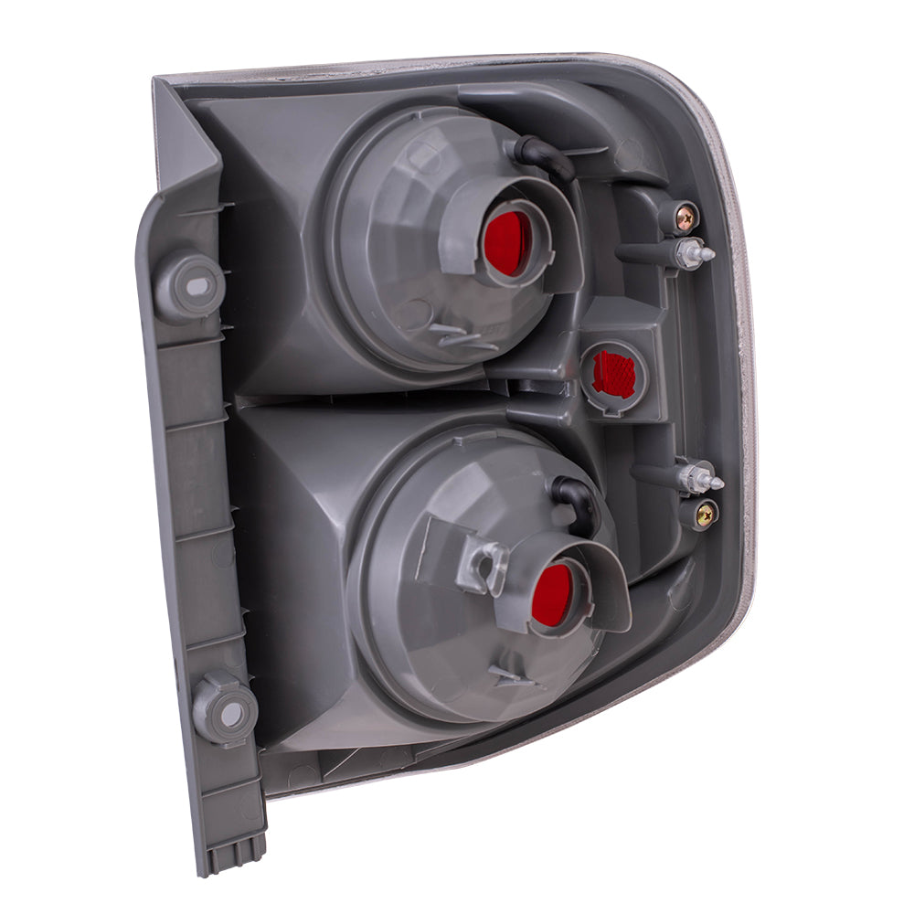 Brock Replacement Taillight Tail Lamp Driver Compatible with 06-08 Pilot SUV 33551-S9V-A11